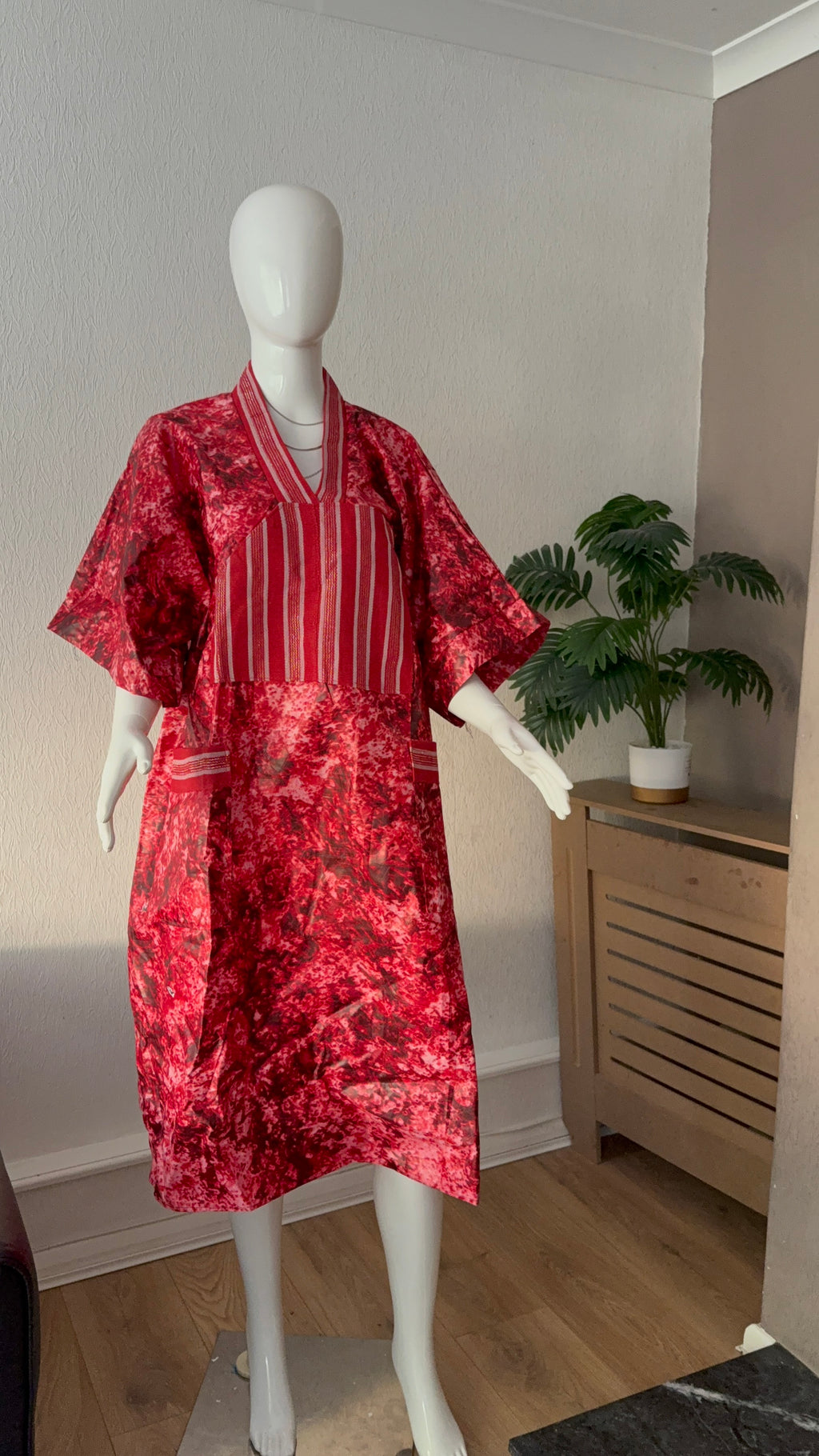 Adire dress (clearance price)