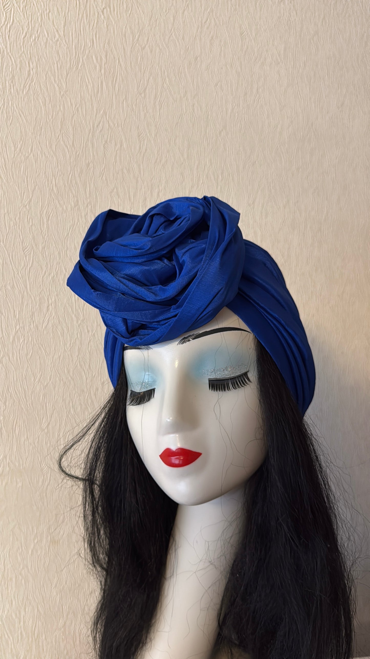 Blue turban