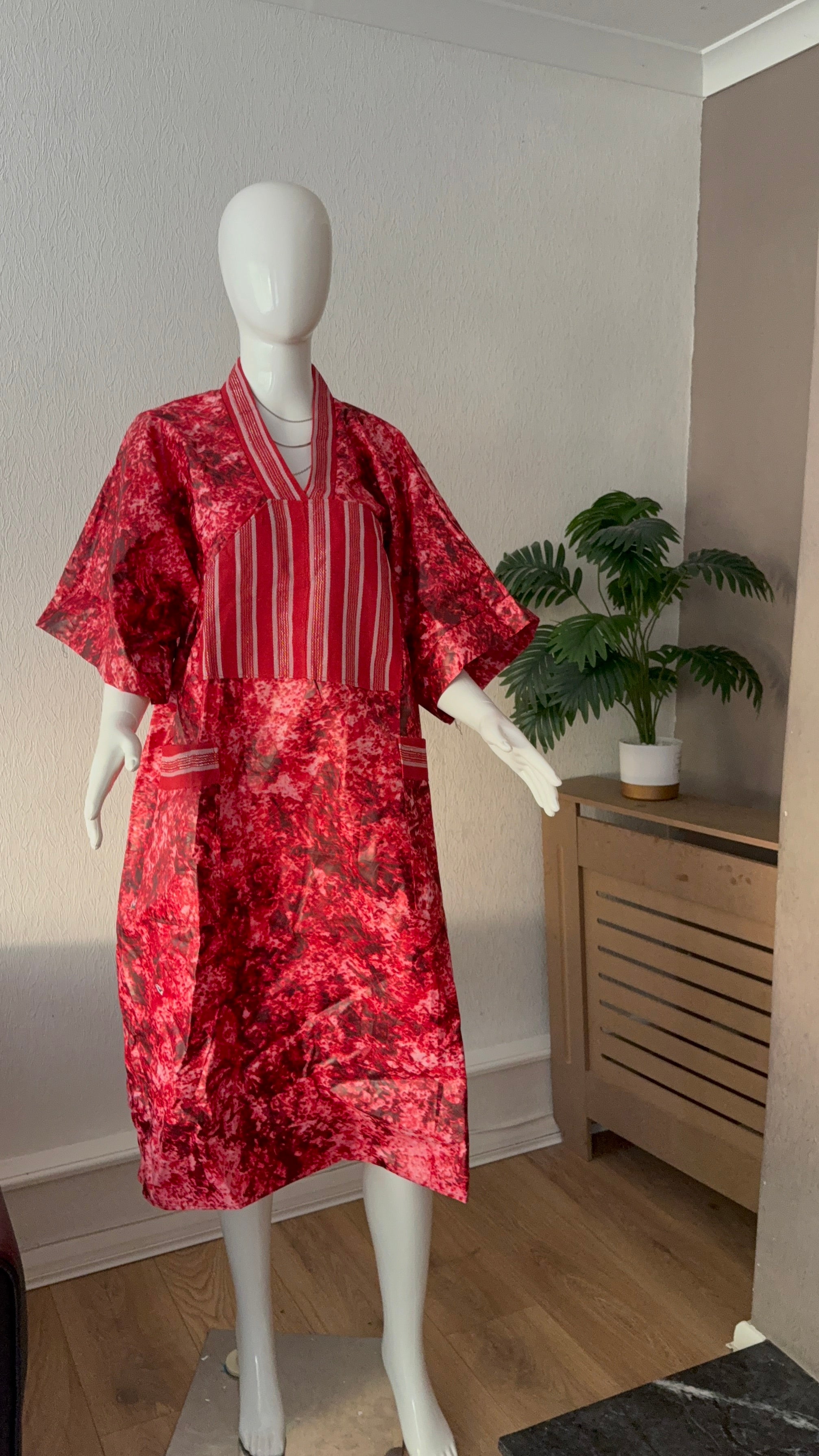 Adire dress (clearance price)