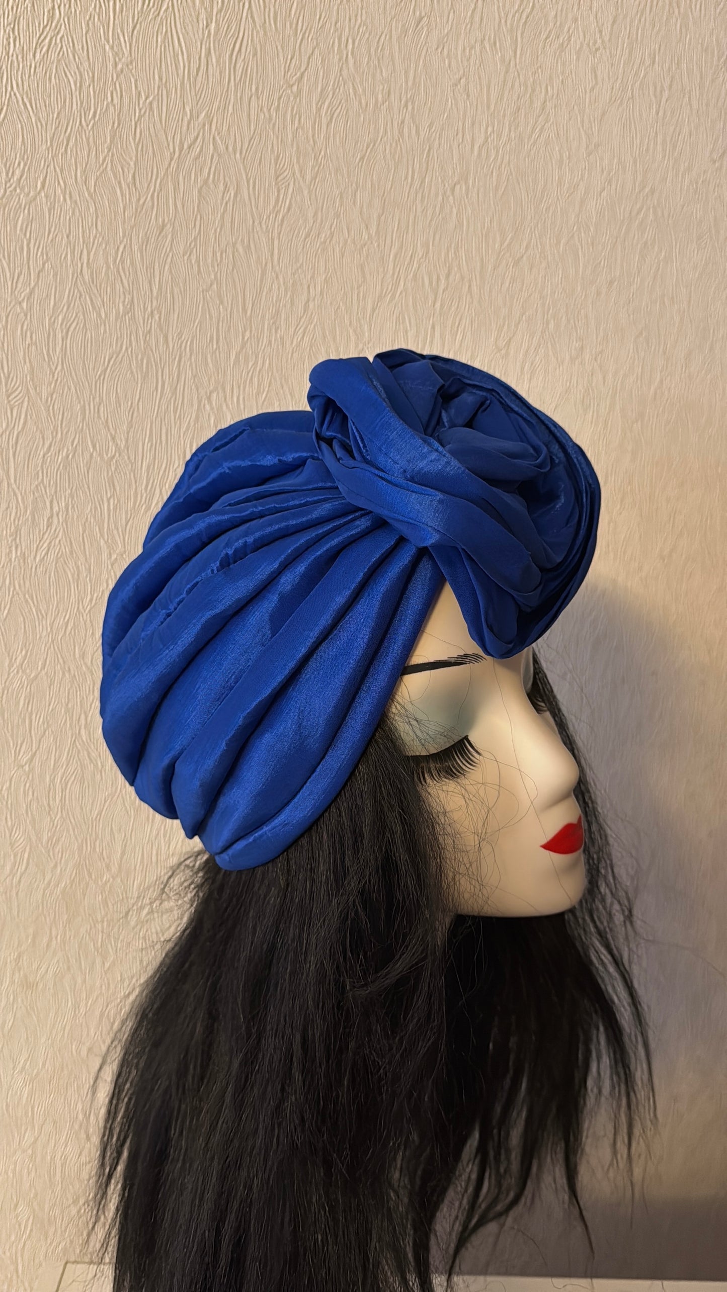 Blue turban