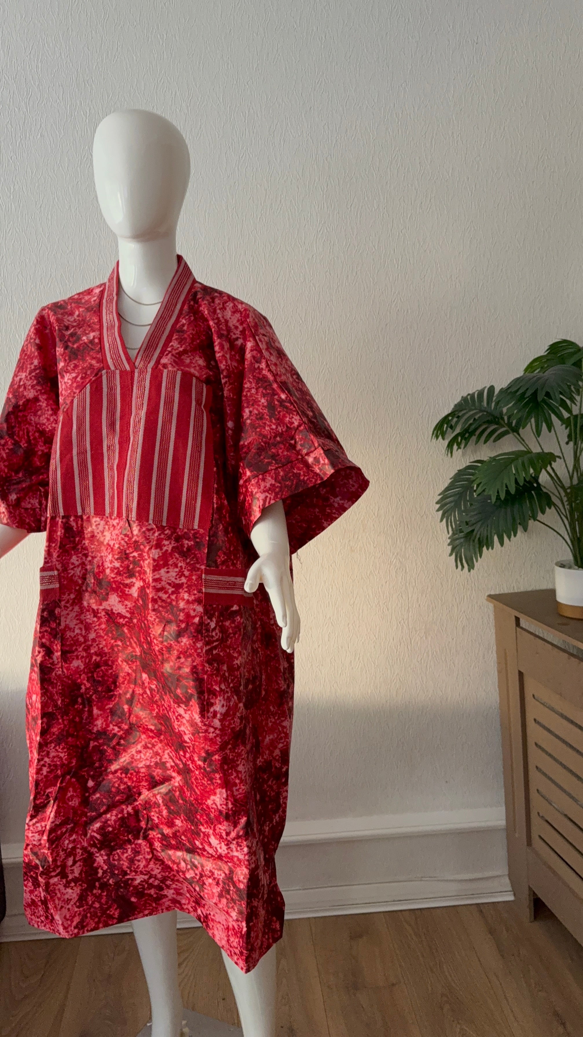 Adire dress (clearance price)