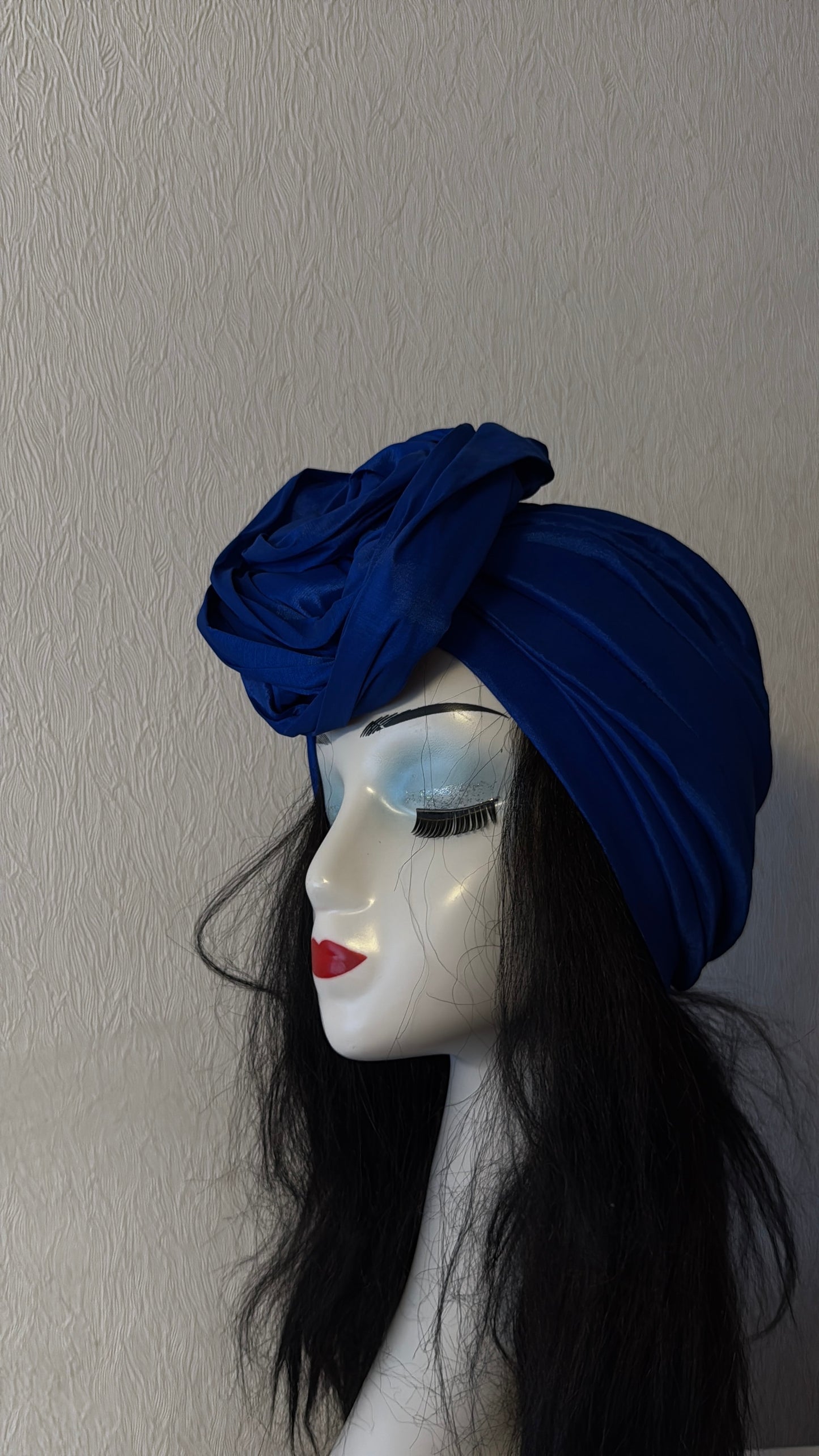 Blue turban