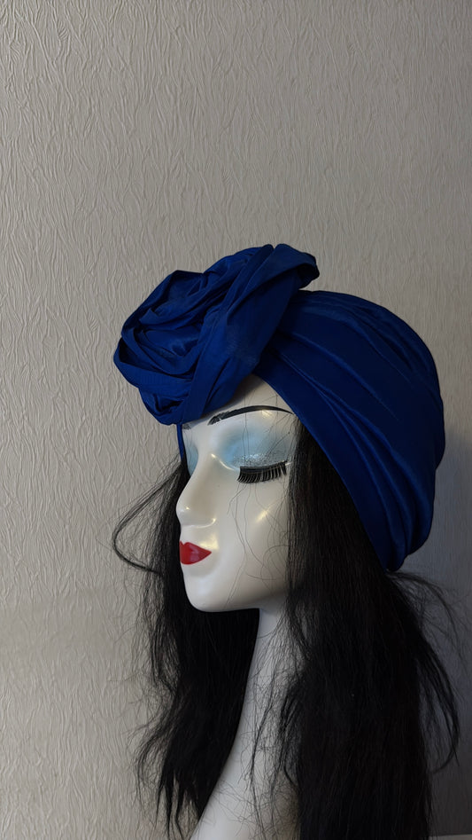 Blue turban