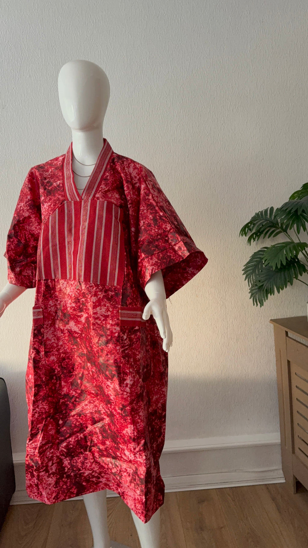 Adire dress (clearance price)