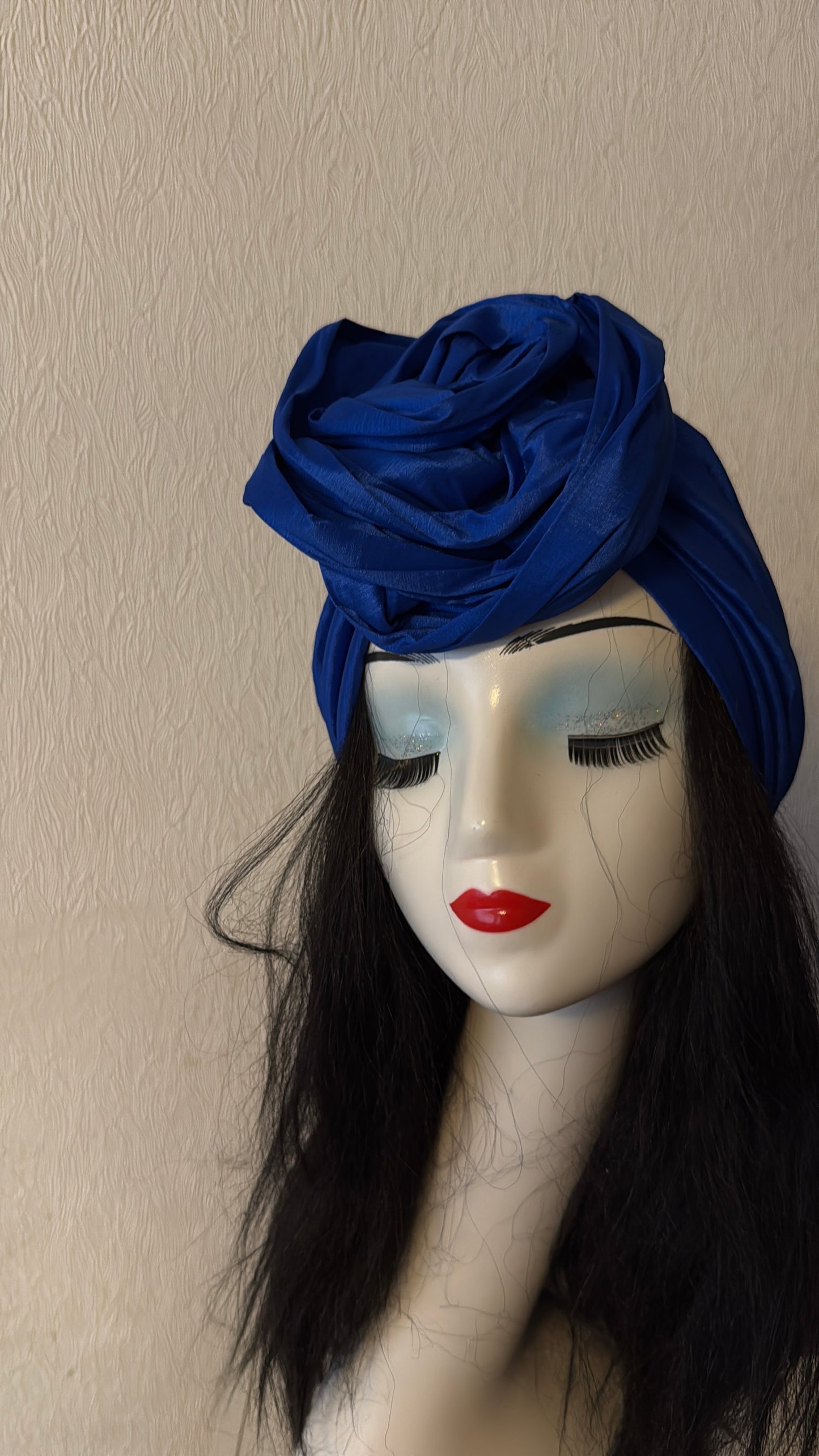 Blue turban
